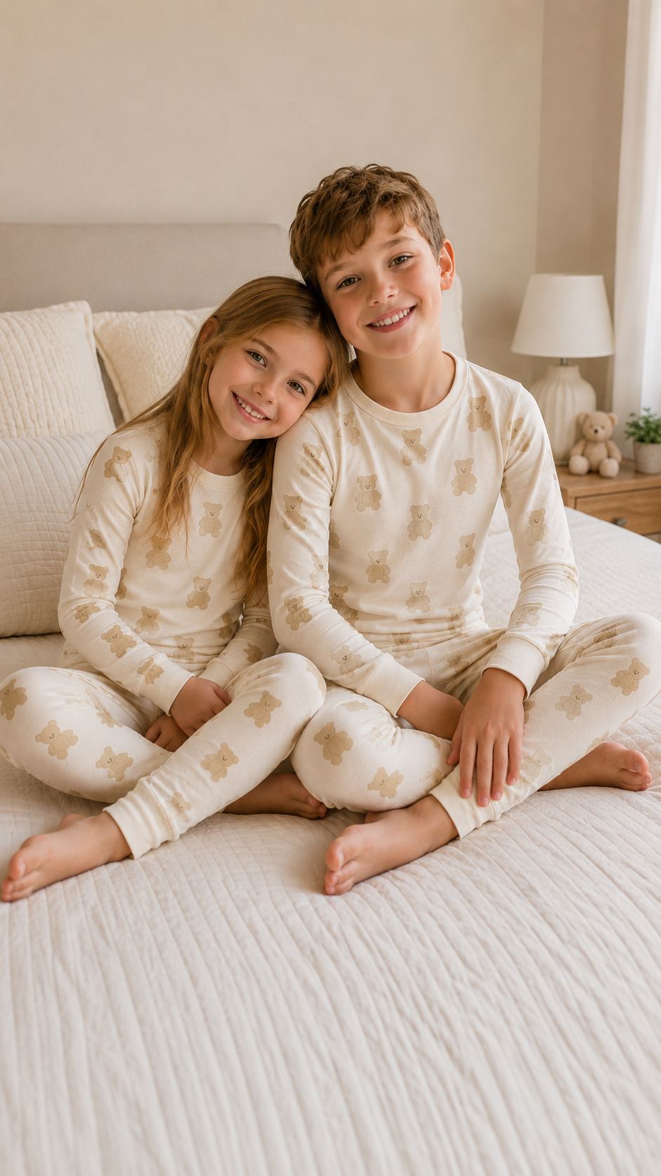 Bear Hugs Two Piece Pajama Set