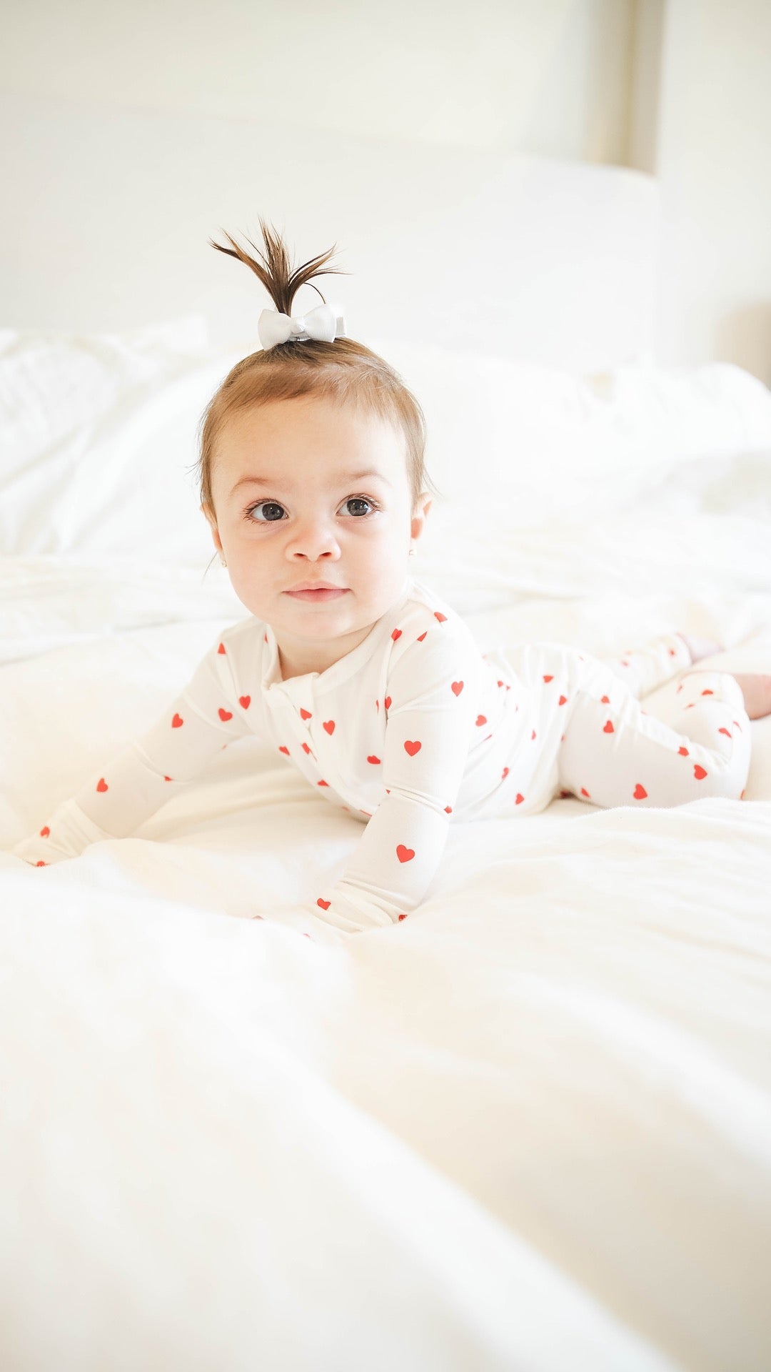 Lovers Grid Baby Pajamas