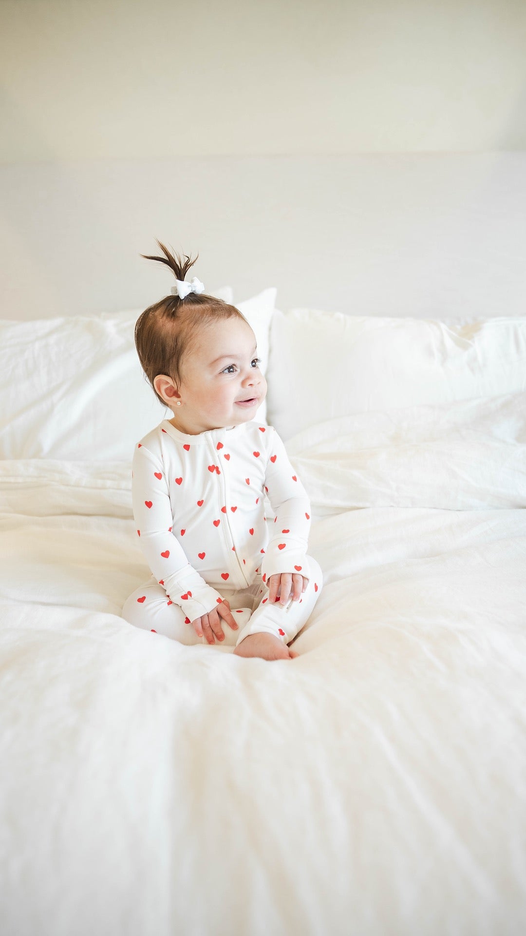 Lovers Grid Baby Pajamas