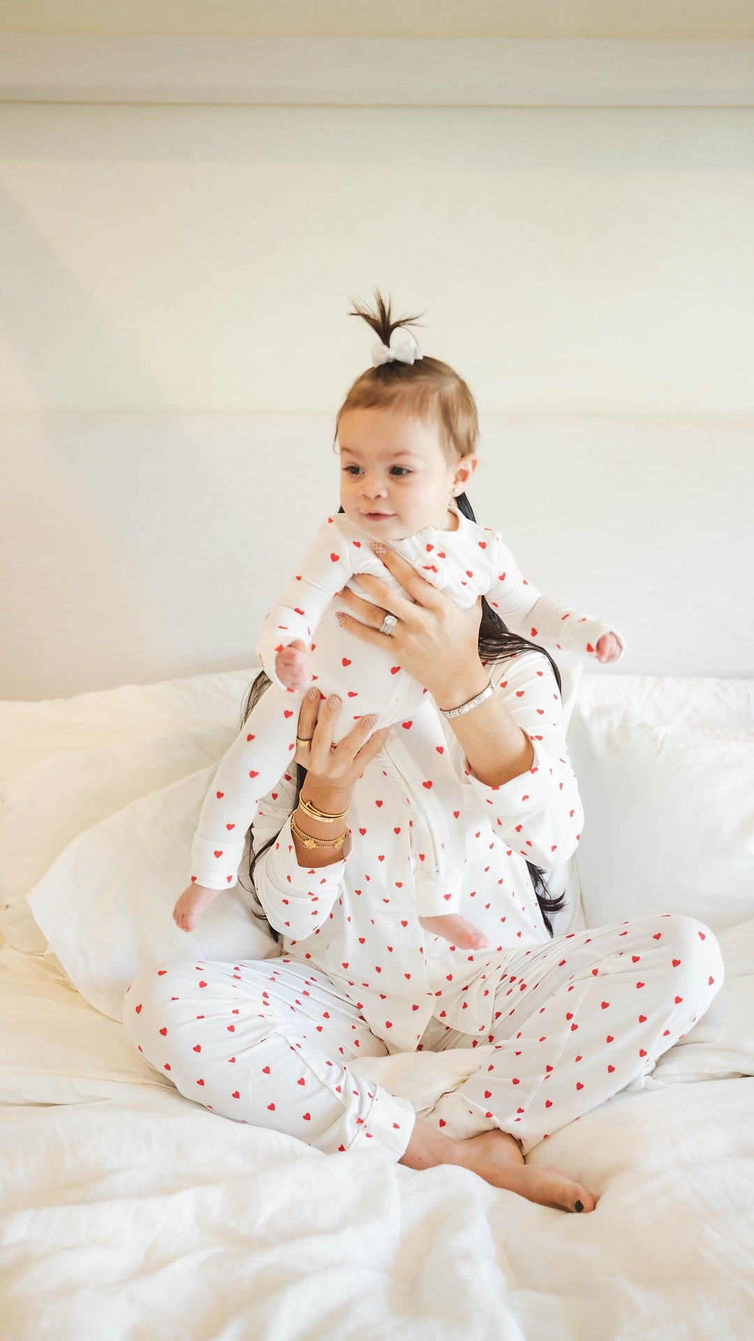 Lovers Grid Women's Pajama Set