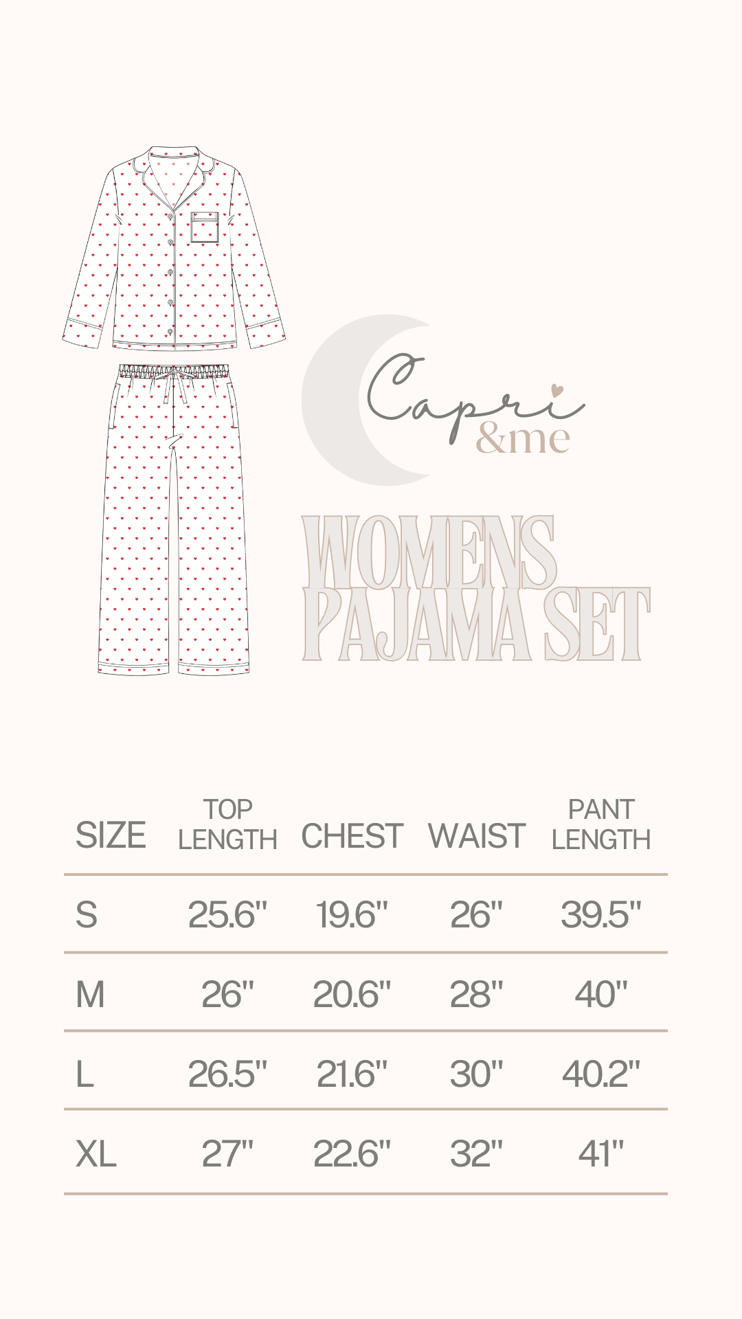 Gingerbread Women's Pajama Set