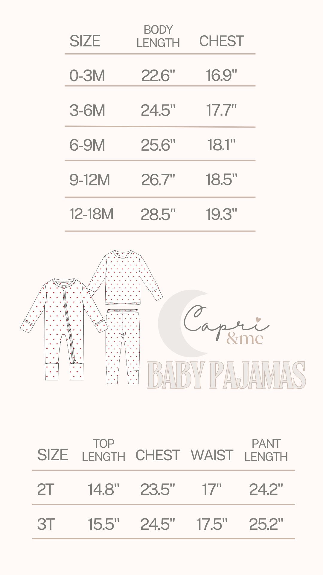 Lovers Grid Baby Pajamas